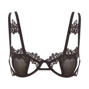 Bra Carmen with tulle and lace by Bluebella at Brigade Mondaine