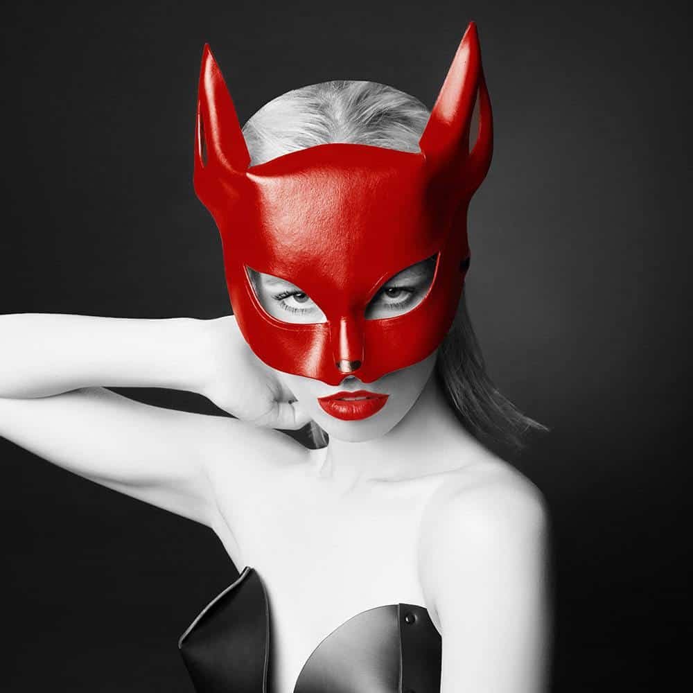 Red Fox Erotic Mask by E.L.F Zhou London at Brigade Mondaine