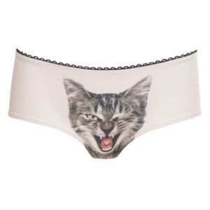 Panties Looking for some Love tiger cat wink by Lickstarter at Brigade Mondaine
