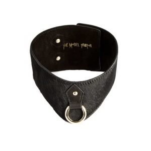 The Model Traitor Posture Pony Leather Necklace at Brigade Mondaine