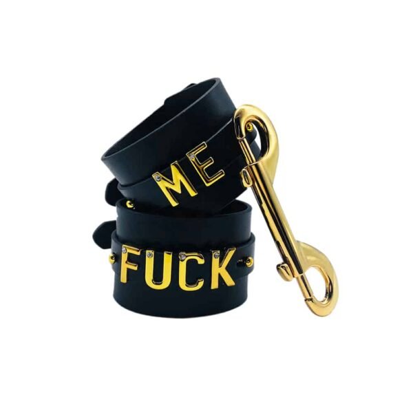 UPKO X BRIGADE MONDAINE Limited Edition Handcuffs FUCK ME