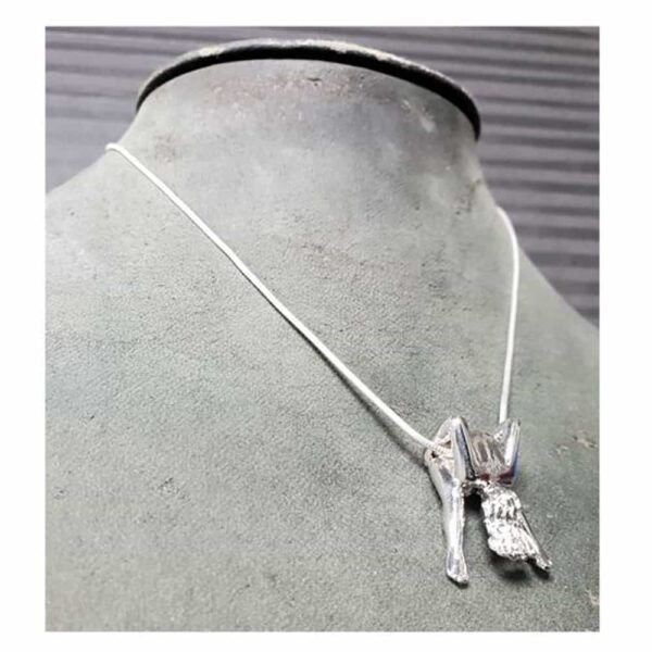 ROSEBUDS® FlexGirl Erotic Silver & Bronze Necklace