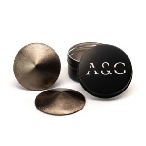 ASCHE &amp; GOLD <br /><strong> Gold Leather Nipple Cover </strong>